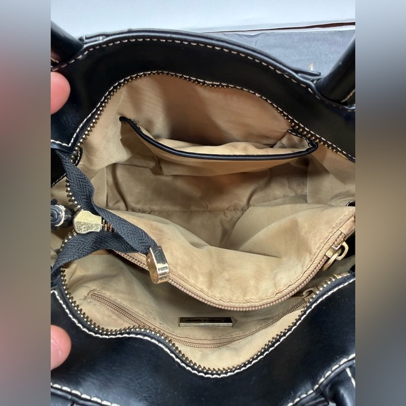 EUC Giani Bernini Tri-Color Glazed Handbag - Picture 7 of 9